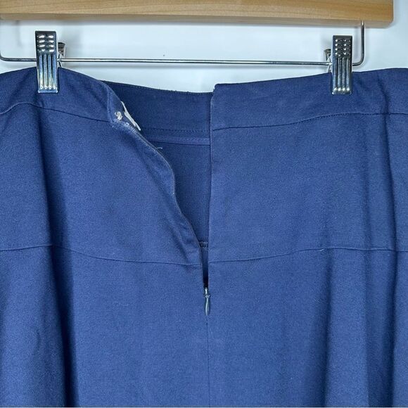 BANANA Republic A Line Blue Skirt 8 #D0911 - Picture 9 of 14